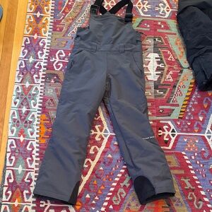 Kids Charcoal Overalls boulder gear